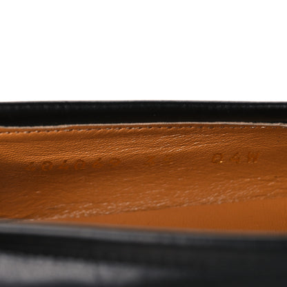 Gucci Calfskin Womens Jordaan Loafers 35 Black 8 of 9