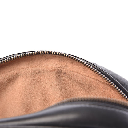 Gucci Calfskin Matelasse GG Marmont Belt Bag 85 34 Black 7 of 11