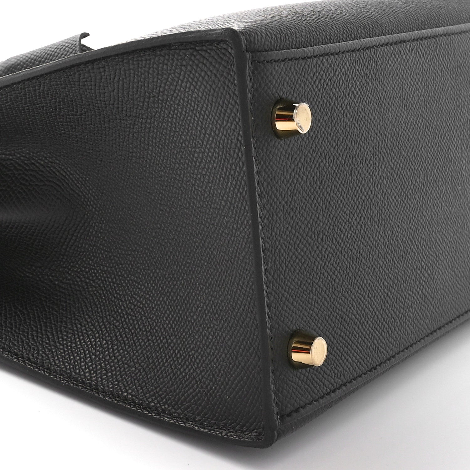 Hermes Epsom Kelly Sellier 28 Black 9 of 11