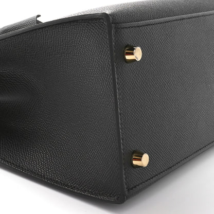 Hermes Epsom Kelly Sellier 28 Black 9 of 11
