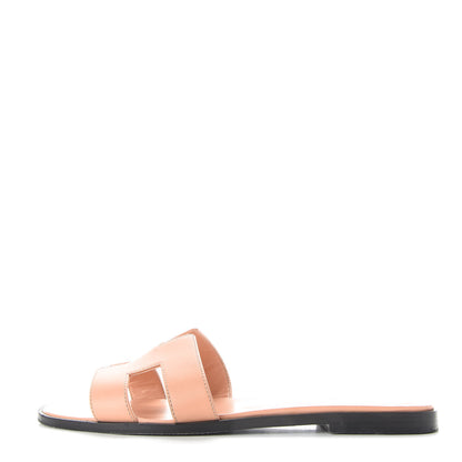 Hermes Oran Sandals 38.5 Granit Rose 1 of 9