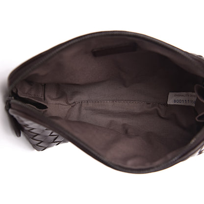 Bottega Veneta Nappa Intrecciato Cosmetic Pouch Ebano 5 of 7