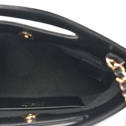 Chanel Shiny Crumpled Calfskin Quilted Nano 31 Shopping Bag Black 5 of 11