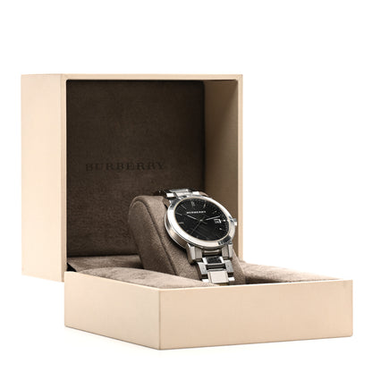 Burberry Stainless Steel 38mm The City Quartz Watch Black BU9001 5 of 5