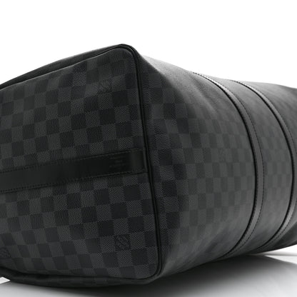 Louis Vuitton Damier Graphite Keepall Bandouliere 55 8 of 9