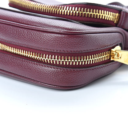 Tom Ford Calfskin Mini Jennifer Crossbody Bag Oxblood 10 of 11