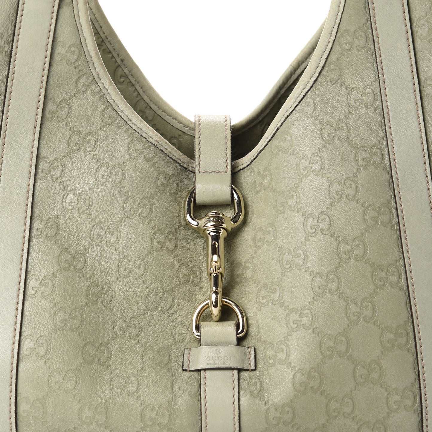 Guccissima Medium Joy Shoulder Bag Green