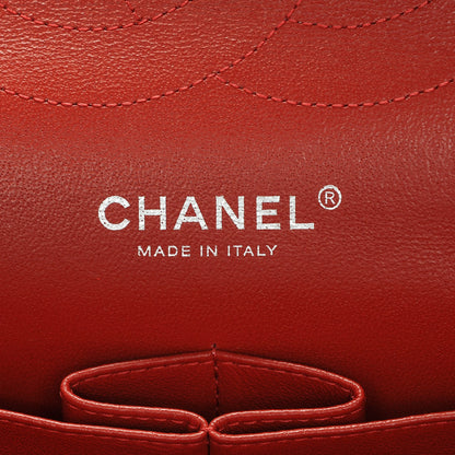 Chanel Lambskin Quilted Jumbo Double Flap Red 6 of 7