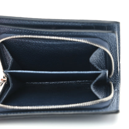 Louis Vuitton Metallic Empreinte Clea Wallet Navy Nacre 6 of 7