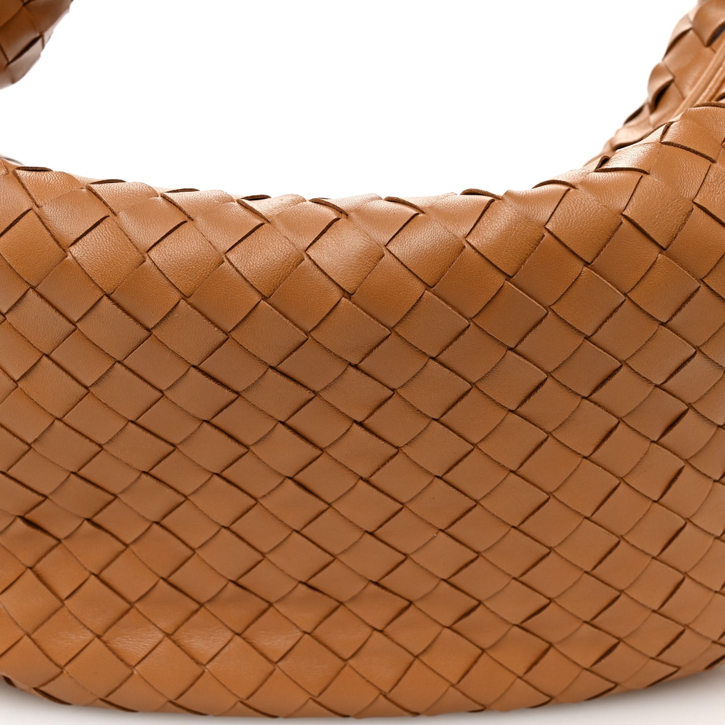 Nappa Intrecciato Small Jodie Caramel