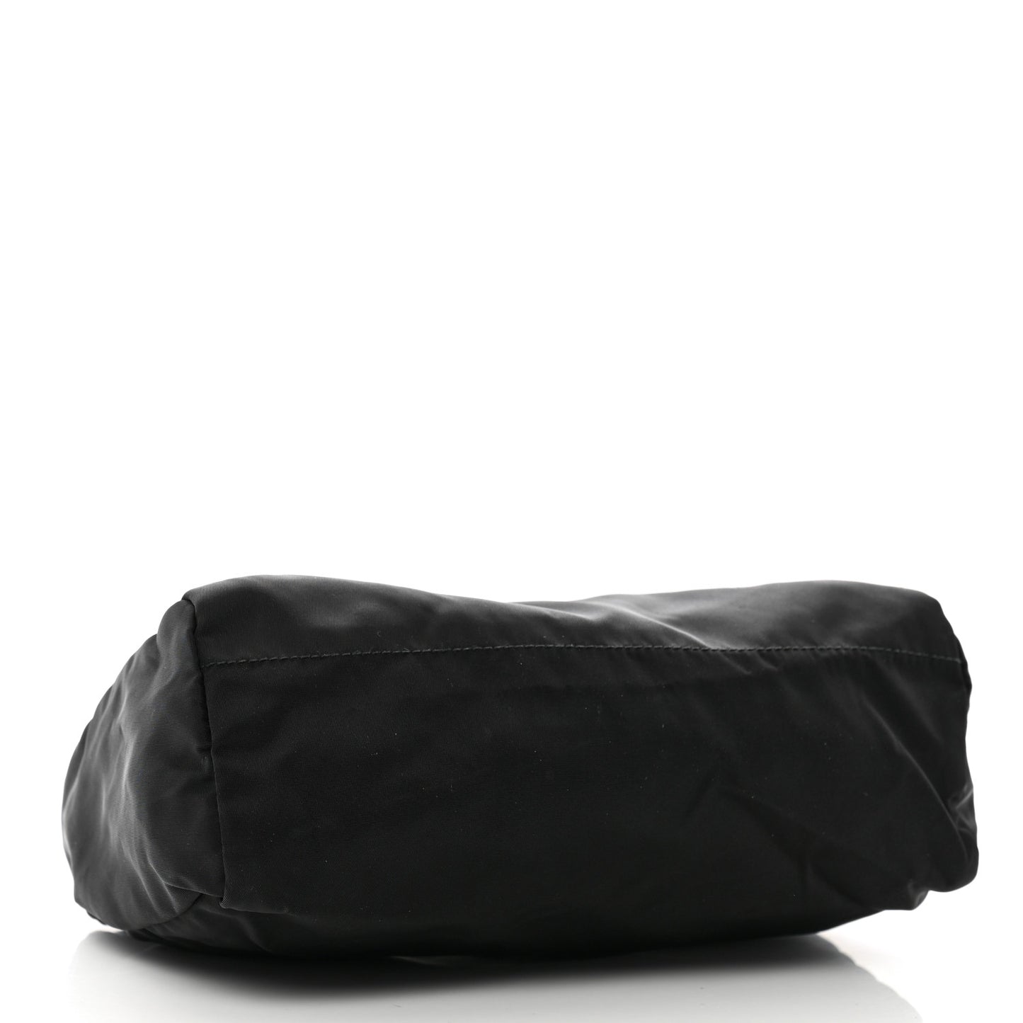 Nylon Tessuto Cosmetic Pouch Black