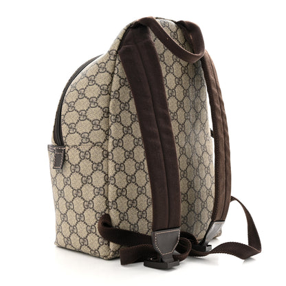 Gucci GG Supreme Monogram Margaux Calfskin Childrens Day Backpack Beige Ebony Cocoa Dark Chocolate 3 of 11