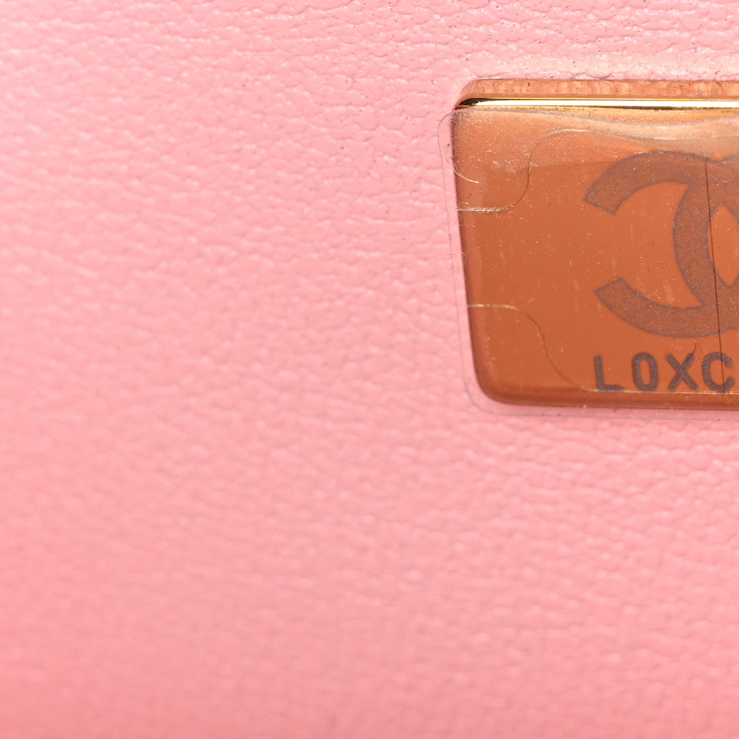 Lambskin Quilted Mini Rectangular Flap Pink