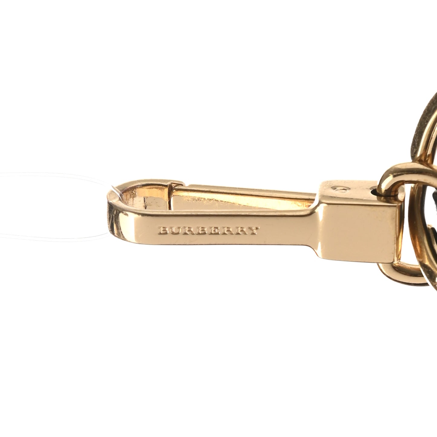 Cashmere Calfskin Thomas Bow Tie Teddy Bear Keychain Charm Archive Beige
