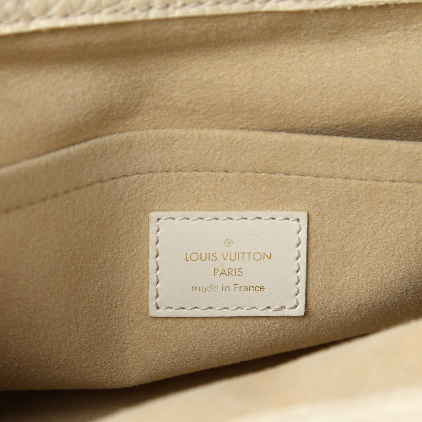 Mini Monogram Trapeze PM Beige