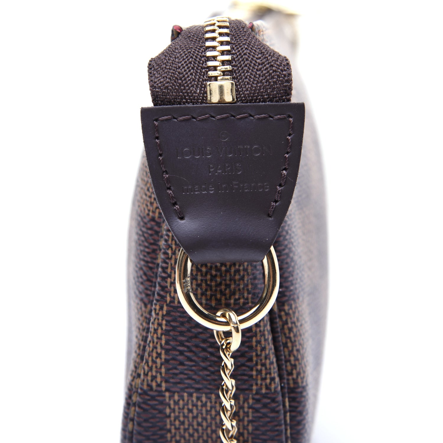 Louis Vuitton Damier Ebene Mini Pochette Accessories 9 of 9