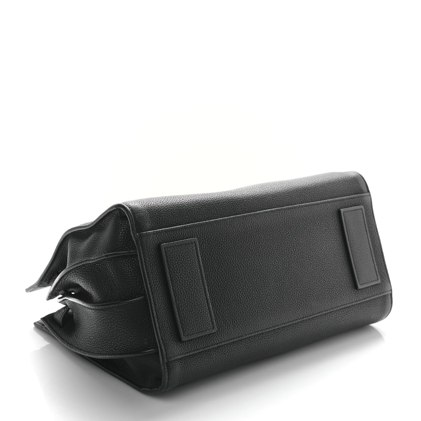 Grained Calfskin Small Supple Sac De Jour Black