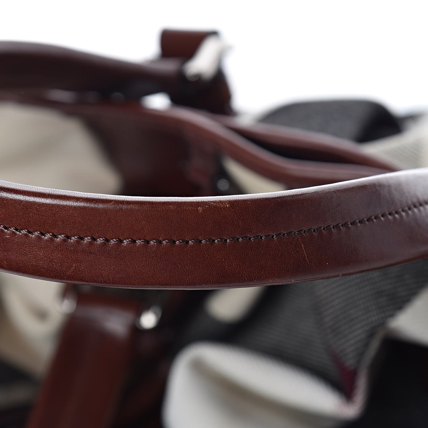 Canvas Mega Check Lowry Brown