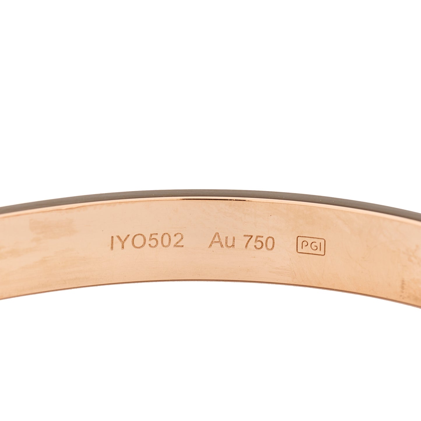 18K Pink Gold LOVE Bracelet 18