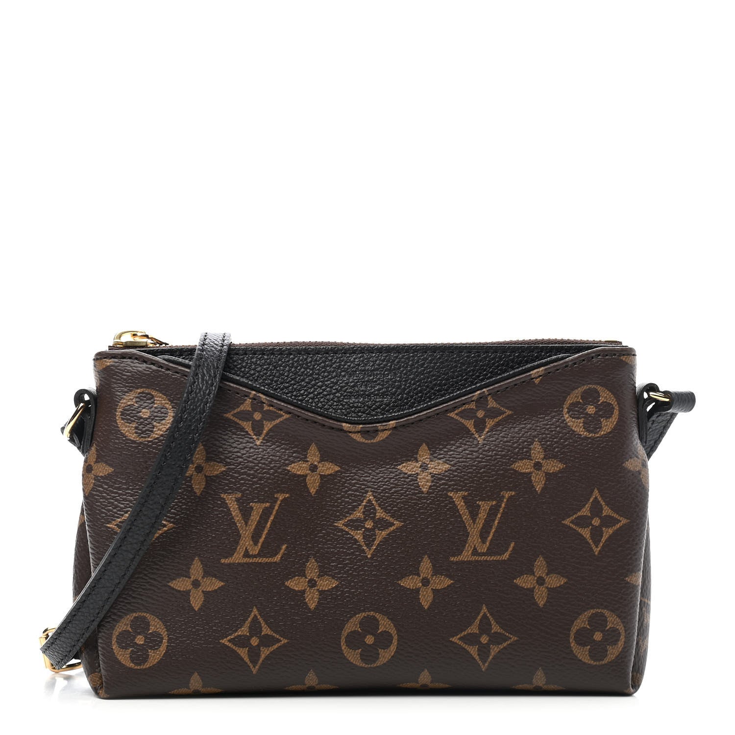 Louis Vuitton Monogram Pallas Crossbody Black 1 of 10
