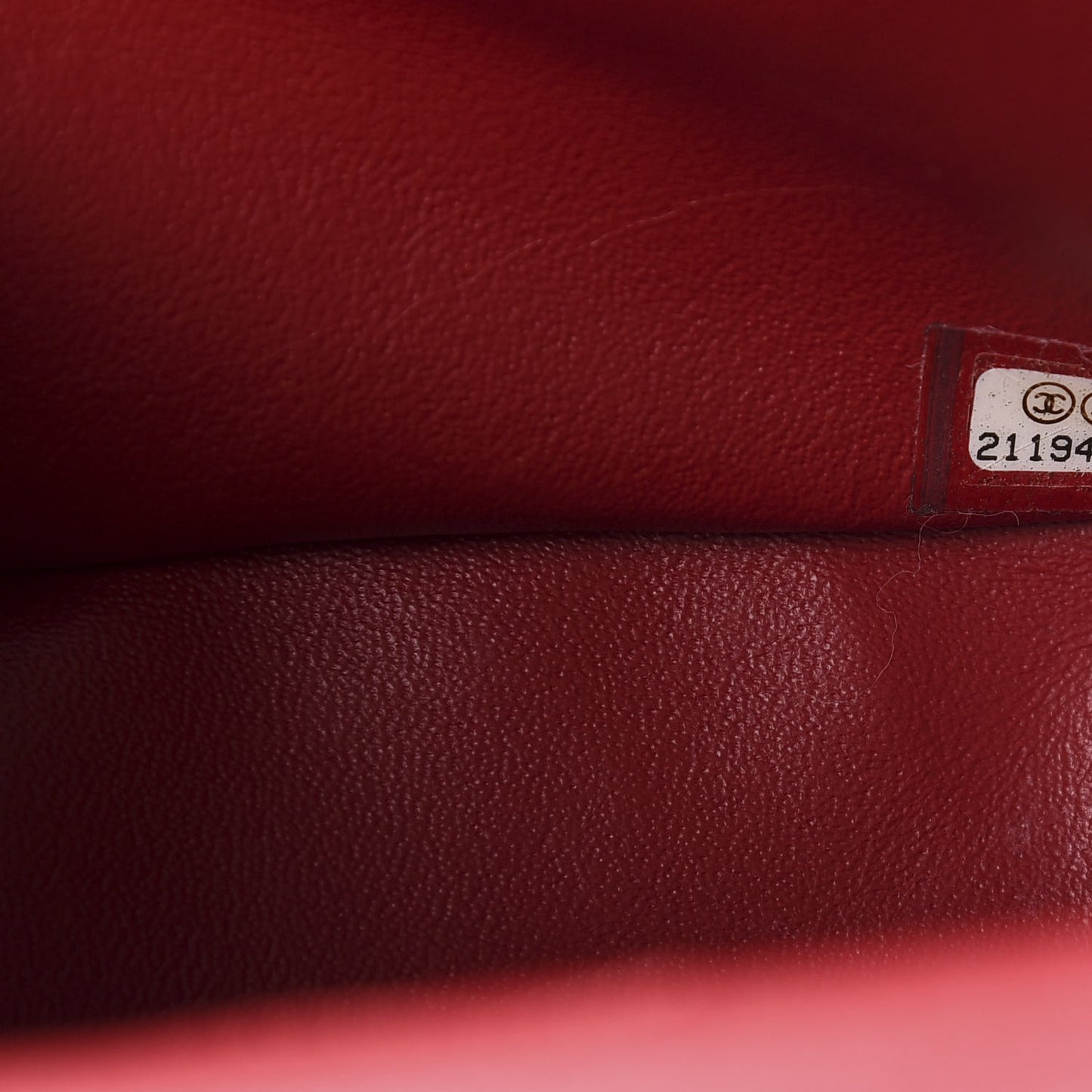 Aged Calfskin Quilted 2.55 Reissue 225 Flap Red