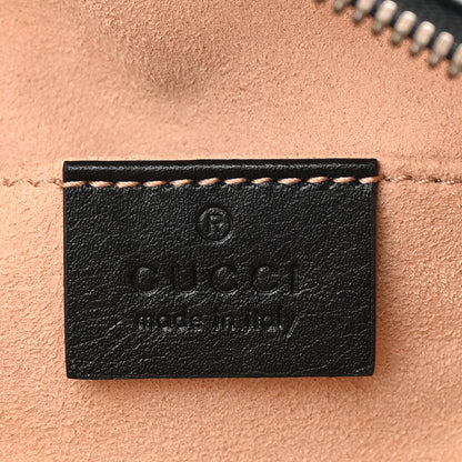 Gucci Calfskin Matelasse GG Marmont Belt Bag 85 34 Black 6 of 11