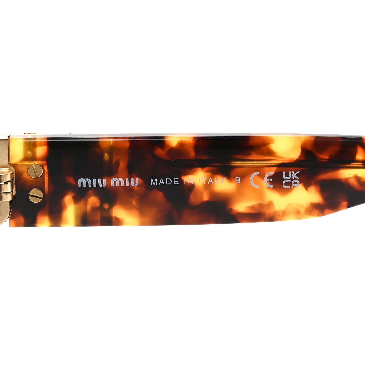Miu Miu Acetate Cat Eye Sunglasses SMU 09Y Tortoise 5 of 7