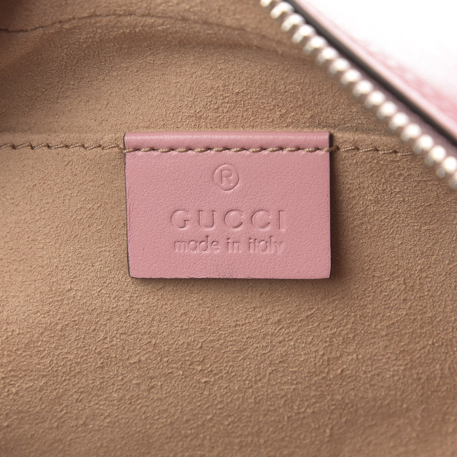 Gucci Calfskin Matelasse Small GG Marmont Chain Shoulder Bag Wild Rose 6 of 11