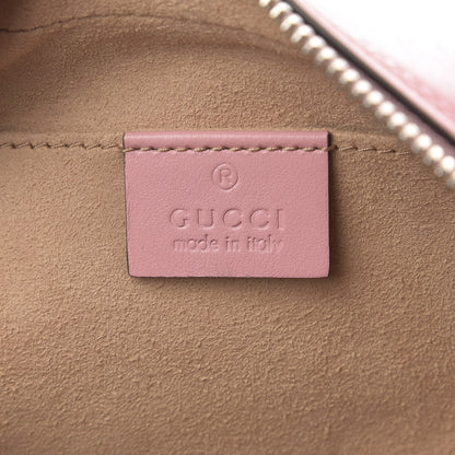 Gucci Calfskin Matelasse Small GG Marmont Chain Shoulder Bag Wild Rose 6 of 11