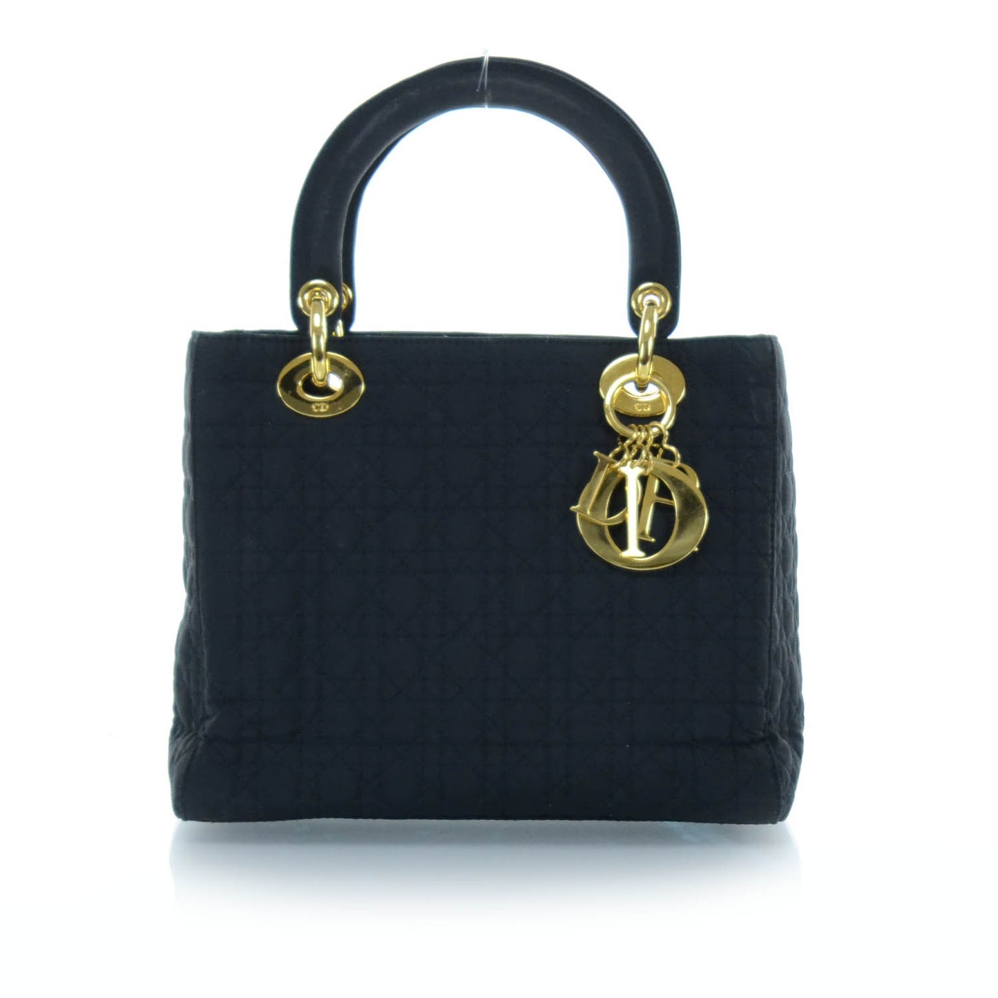 Nylon Cannage Lady Dior Black