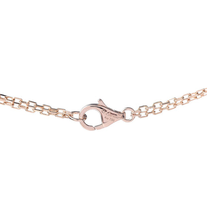 Cartier 18K Pink Gold 2 Diamond LOVE Necklace 6 of 6
