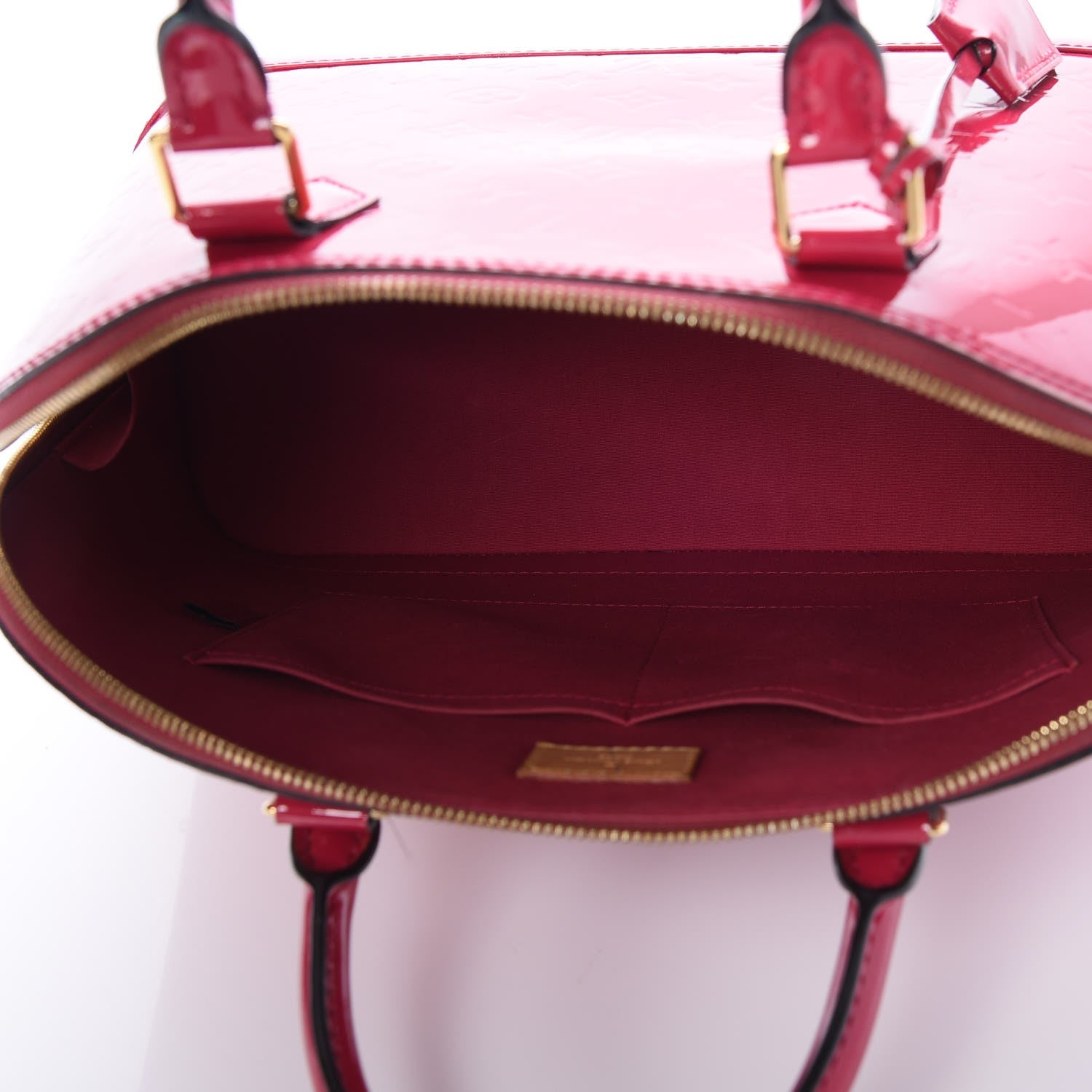 Louis Vuitton Vernis Alma MM Rose Indien 5 of 11