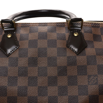 Louis Vuitton Damier Ebene Speedy Bandouliere 35 8 of 10