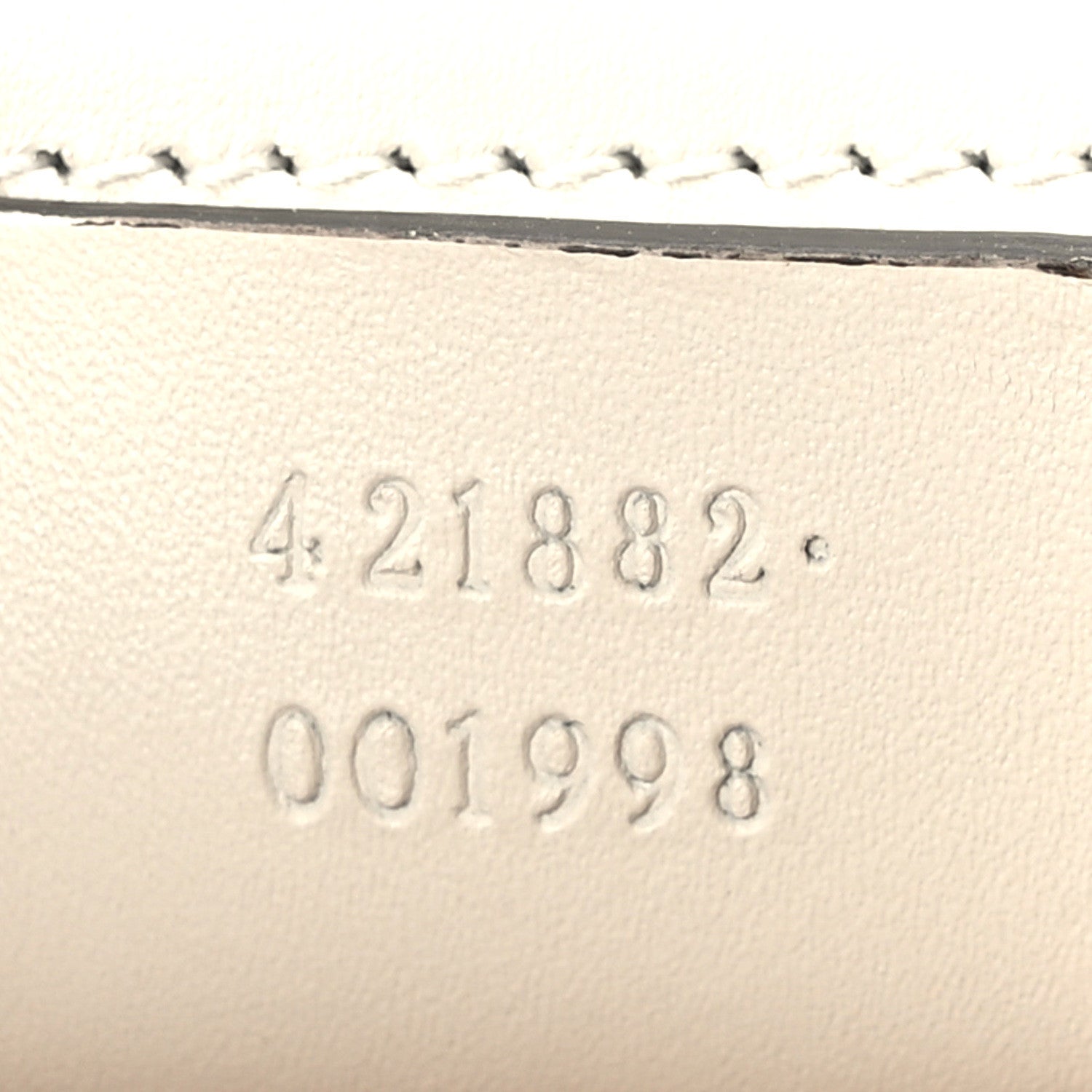 Gucci Calfskin Web Medium Sylvie Top Handle Bag White 7 of 10