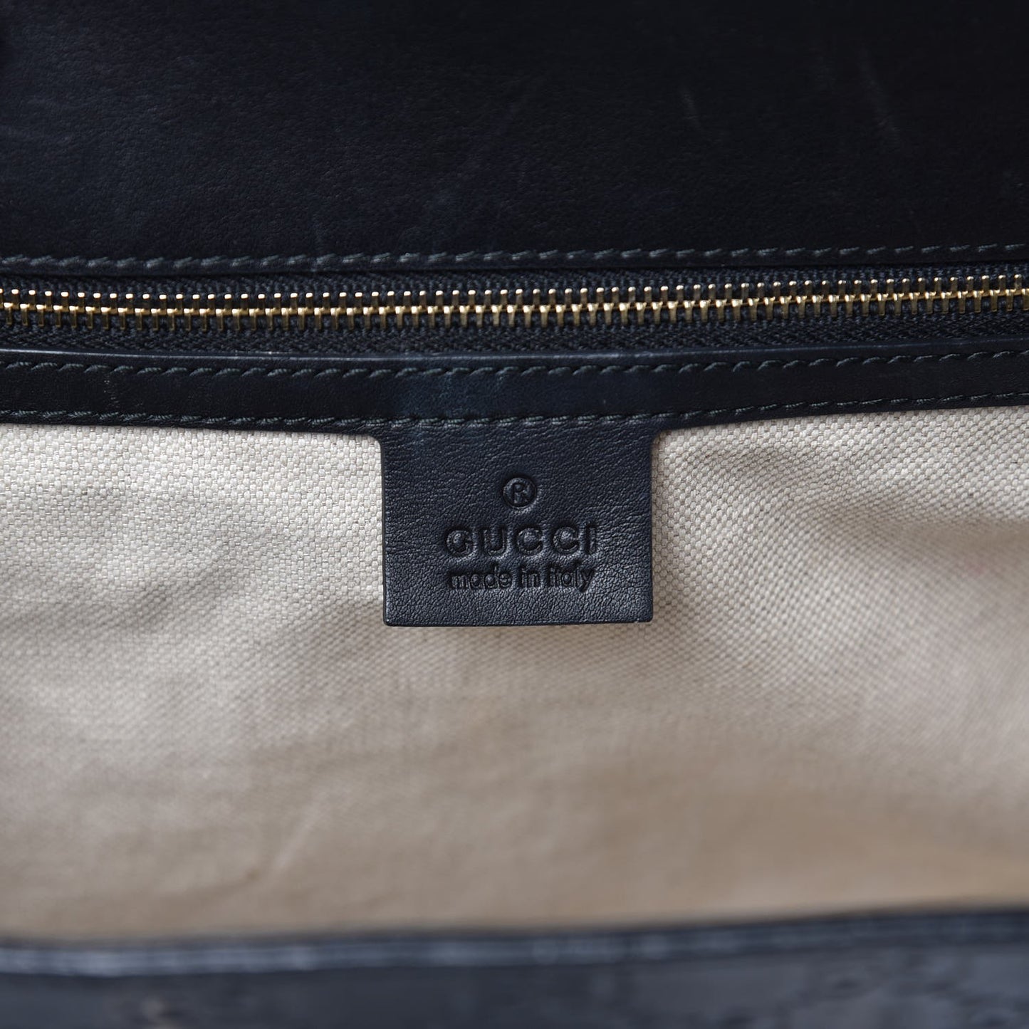 Guccissima Large Emily Chain Shoulder Bag Black