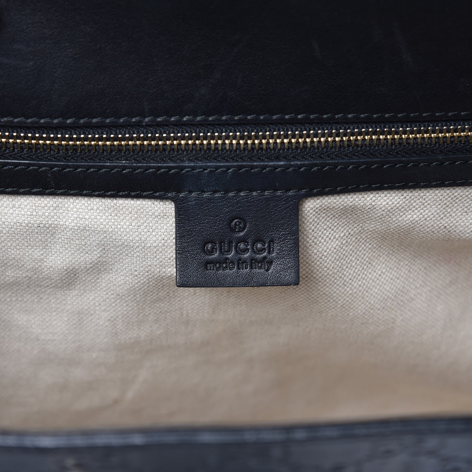 Gucci Guccissima Large Emily Chain Shoulder Bag Black 6 of 10