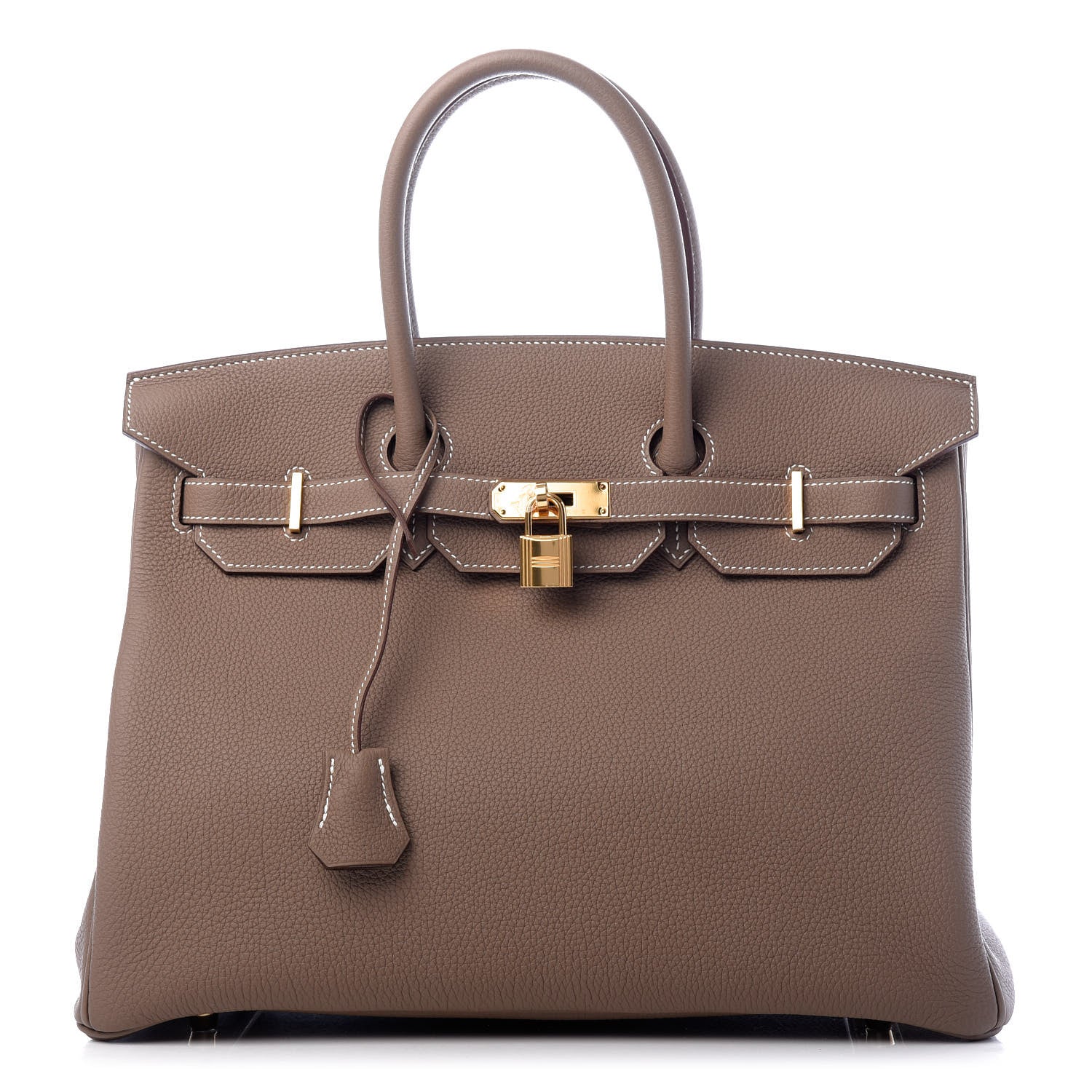 Hermes Togo Birkin 35 Etoupe 1 of 12