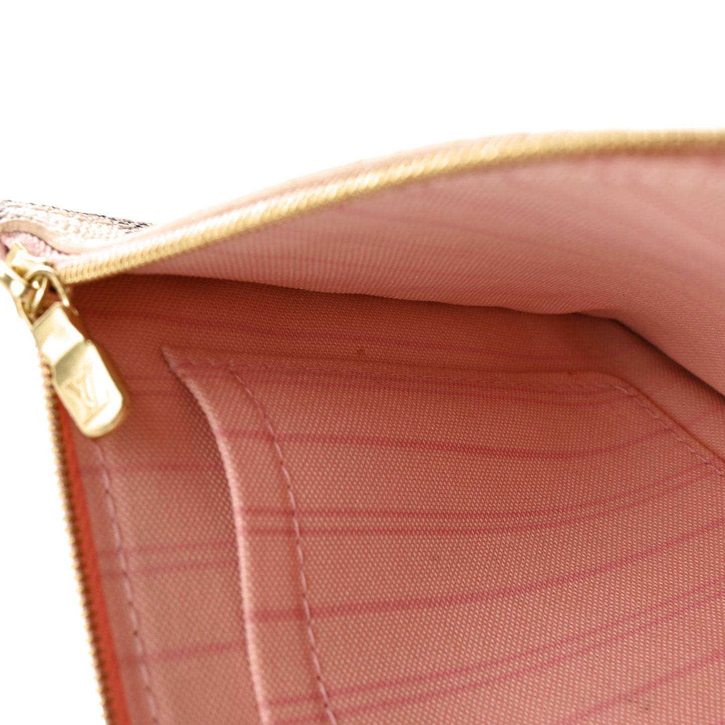 Damier Azur Neverfull MM GM Pochette Rose Ballerine