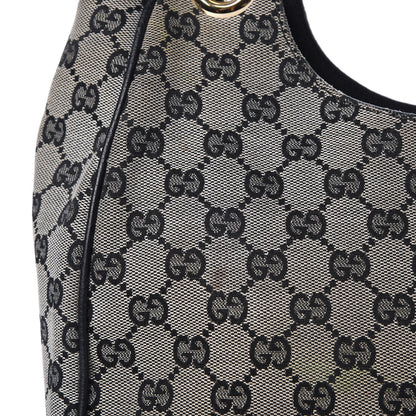 Gucci Monogram Hobo Navy 8 of 11