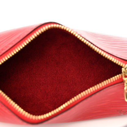 Louis Vuitton Epi Soufflot Pochette Castillan Red 5 of 7