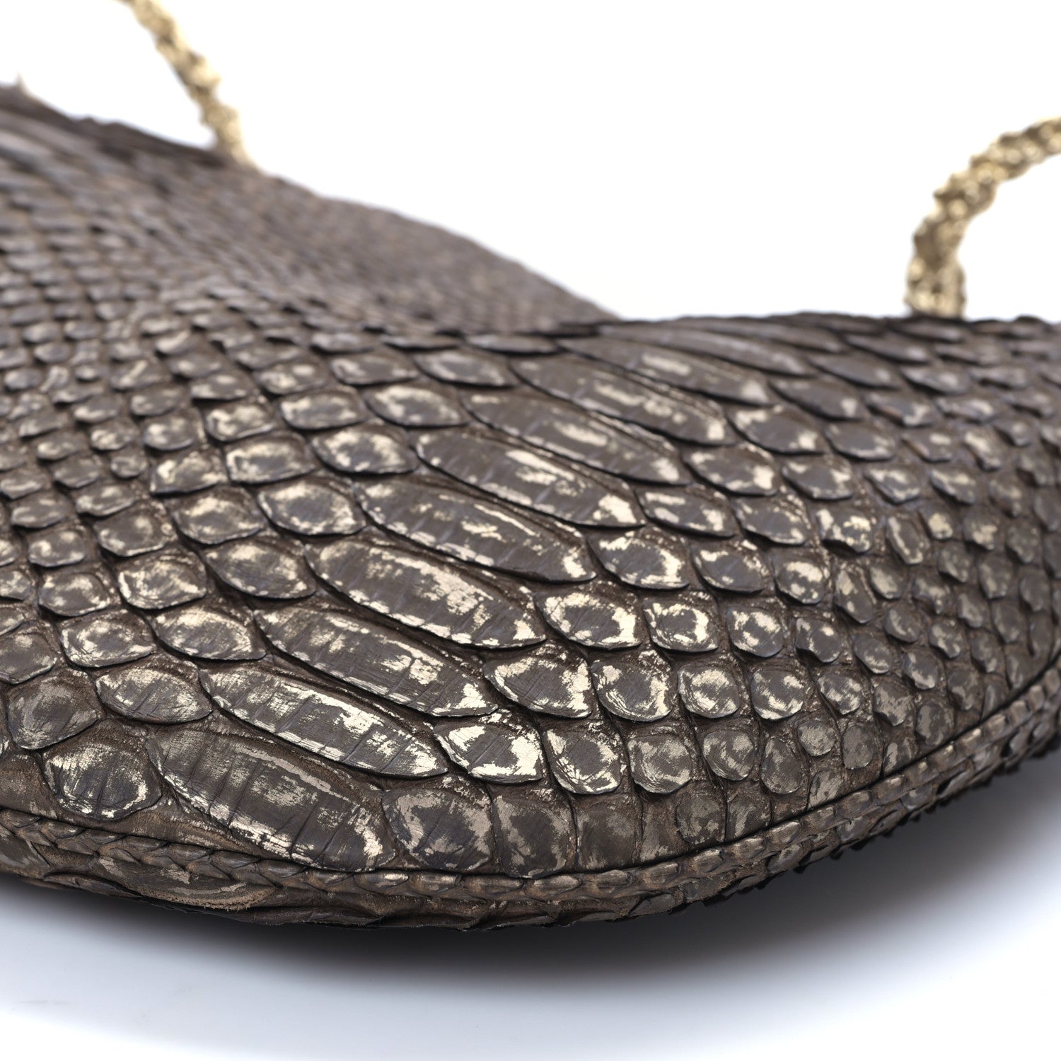 Chanel Snakeskin Fortune Cookie Clutch 8 of 8