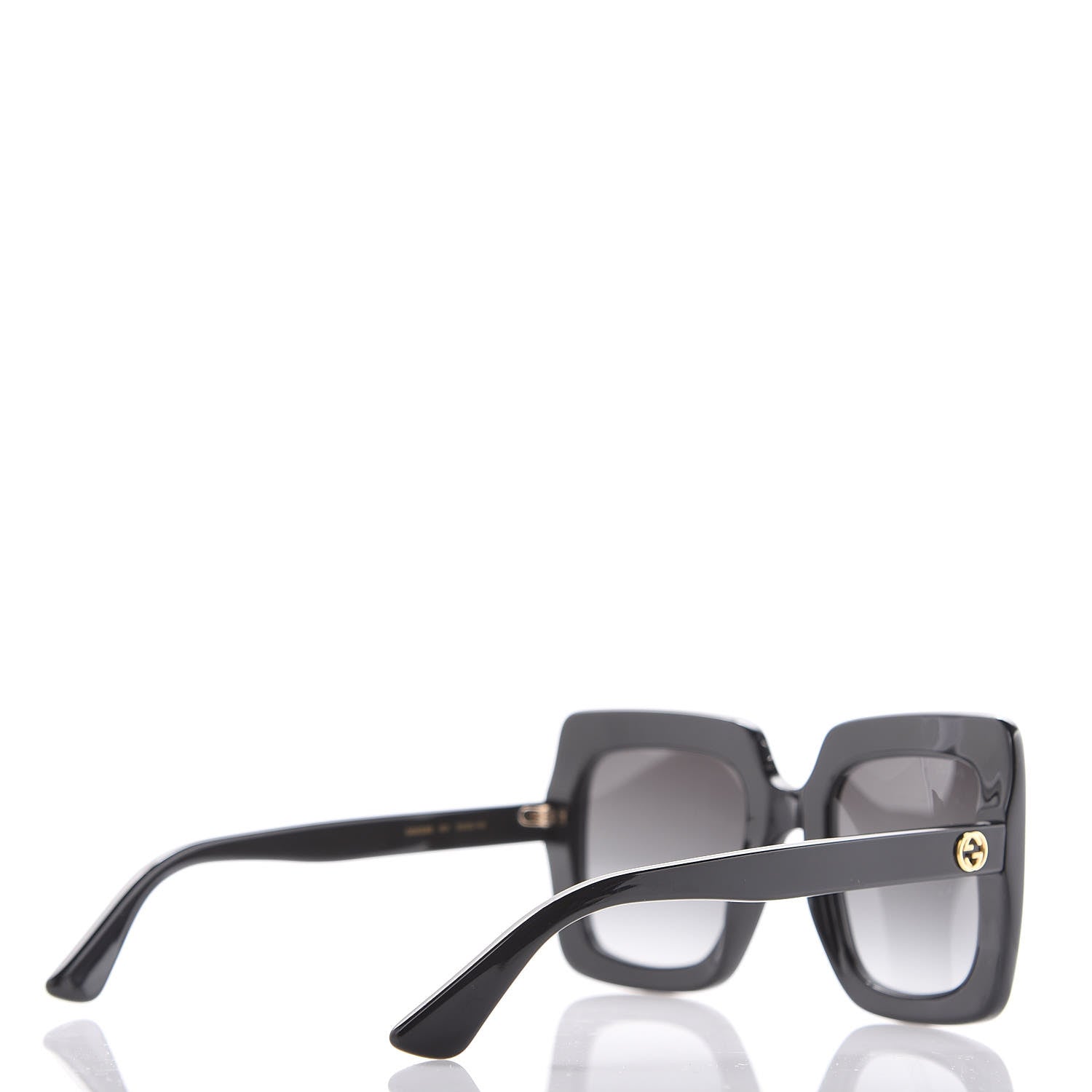 Gucci Acetate Oversize Sunglasses GG0328S Black 4 of 8