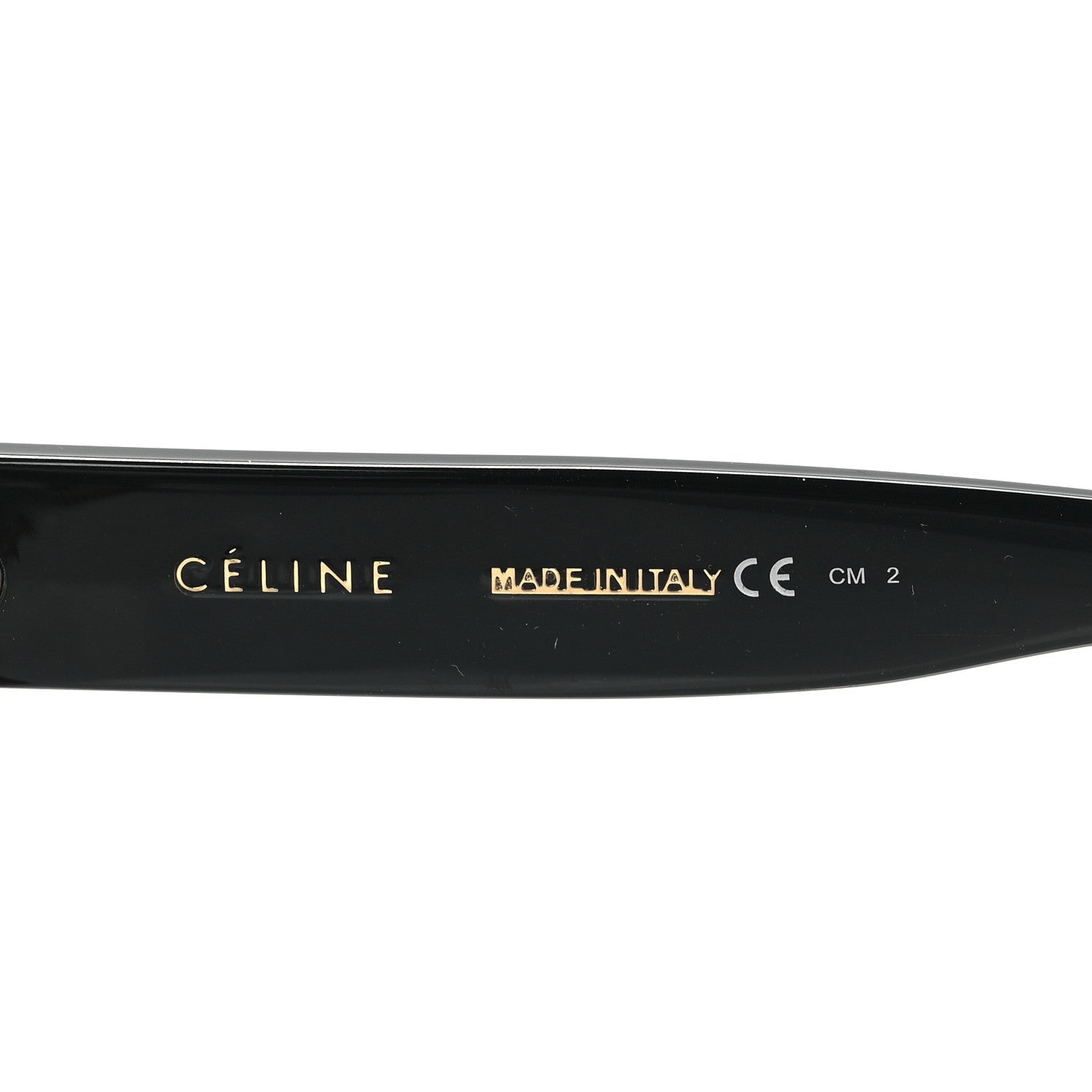 Celine Shadow Sunglasses CL 41026/S Black Havana 5 of 6