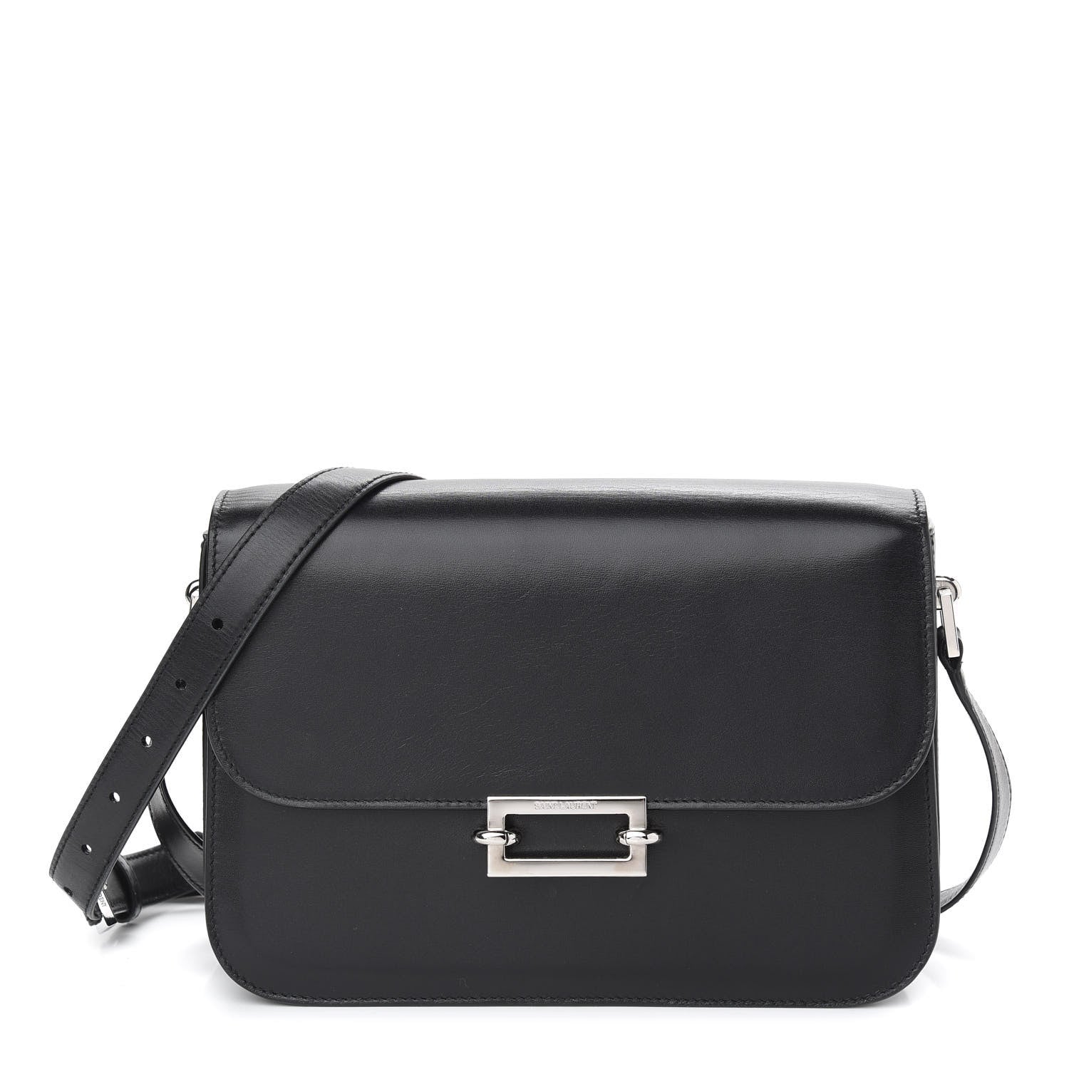 Saint Laurent Fermoir Satchel Shoulder Bag Black 1 of 8