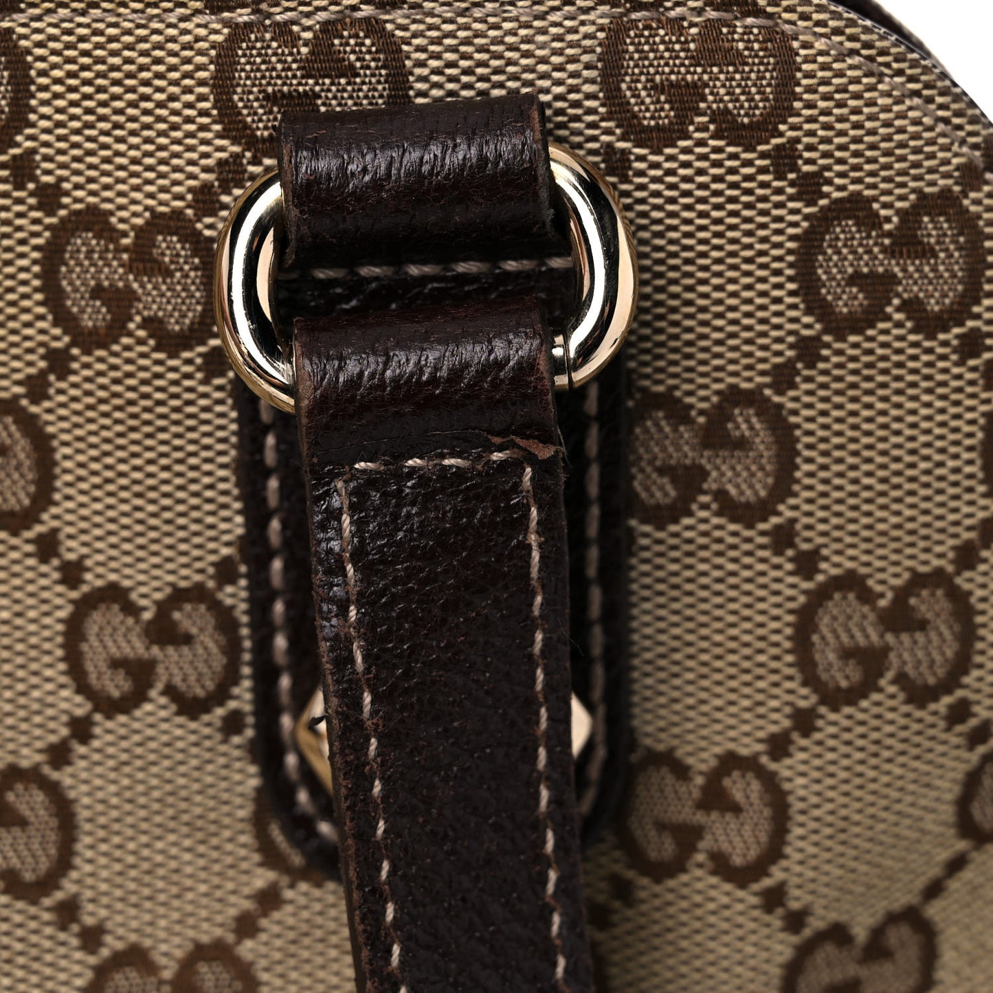 Monogram Medium Charmy Shoulder Bag Brown