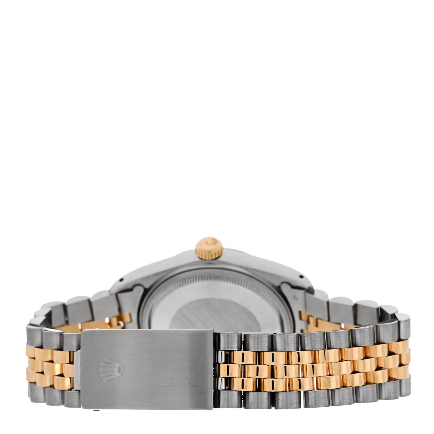 Stainless Steel 18K Yellow Gold Diamond 36mm Oyster Perpetual Datejust Watch Champagne 16233