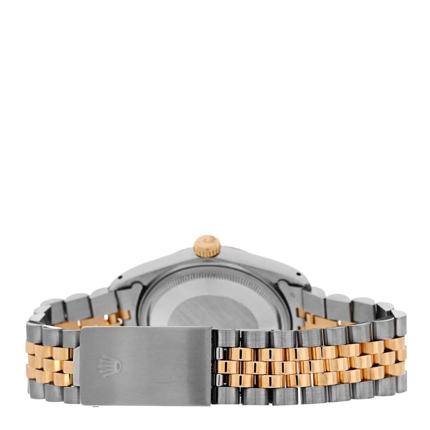 Rolex Stainless Steel 18K Yellow Gold Diamond 36mm Oyster Perpetual Datejust Watch Champagne 16233 3 of 4