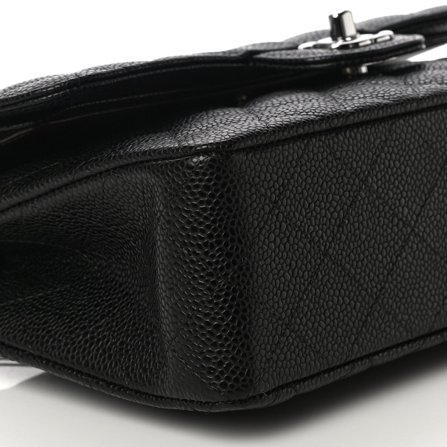 Chanel Caviar Quilted Small Double Flap Black 8 of 10