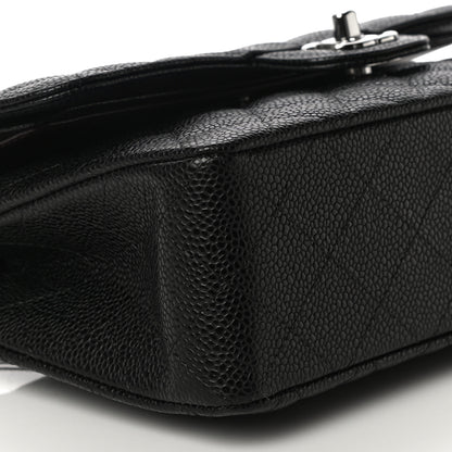 Chanel Caviar Quilted Small Double Flap Black 8 of 10