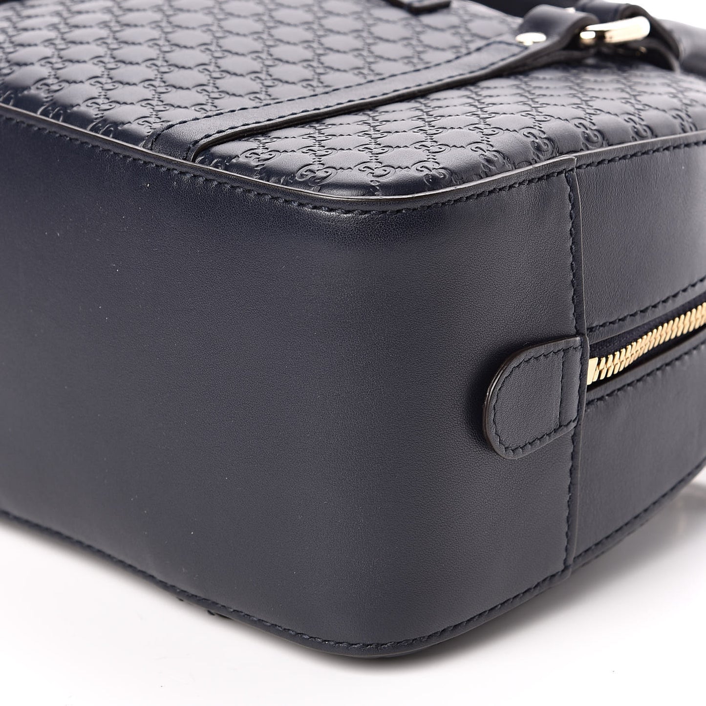Soft Microguccissima Small Crossbody Bag Blue